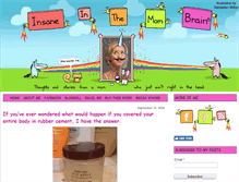 Tablet Screenshot of insanemombrain.com